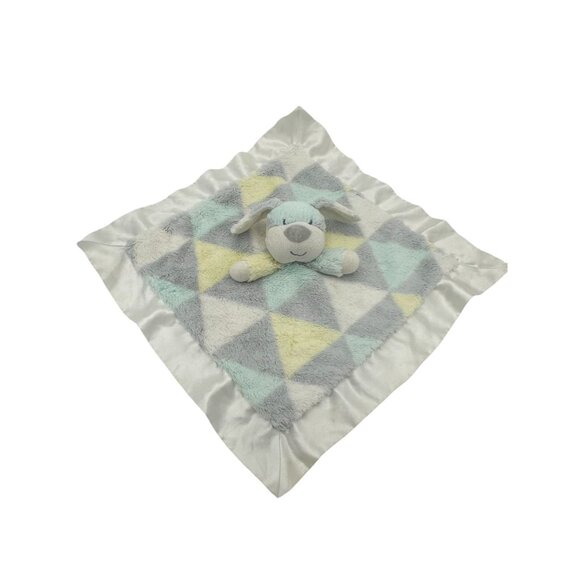 Baby Essentials Lovey Security Blanket Soother‎ Satin Trim Dog Soft Comfy - Picture 1 of 8